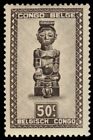 BELGIJSKIE KONGO 236 - Rzeźby plemienne "Statua króla Baluby" (pb81399)