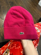 lacoste trapper hat