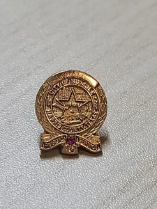 VTG 1/10 10K Yellow Gold GF City of Humble, TX 10 Years of Public Service Pin - Picture 1 of 8