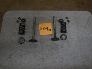 INTAKE & EXHAUST VALVE KIT K301 AQS 235826-S 235008-S WITH SPRINGS & KEEPERS - Picture 1 of 2