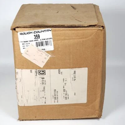 2009-2011 Dodge Ram 1500 4WD 2.5" Leveling Lift Kit Rough Country #359 NEW NOS - Imagem 1 de 4