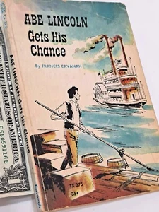 Abe Lincoln Gets His Chance by Francis Cavanah (1963 1st Thus Scholastic PB) - Foto 1 di 9