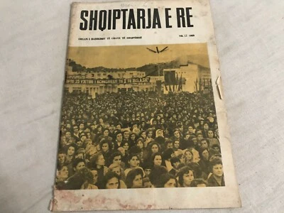ALBANIA MAGAZINE SHQIPTARJA E RE 12 / 1969 COMMUNIST ERA NEW ALBANIA SOCIALISM - Image 1 of 4