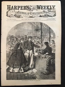 FDNY Departamento de Bomberos de Nueva Jersey 1864 Exposición Feria Metropolitana - Imagen 1 de 12