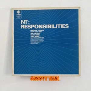 NT - Responsibilities - (VG/VG+) - Vinyl 12" Single - Epic 666533 6 - Bild 1 von 5
