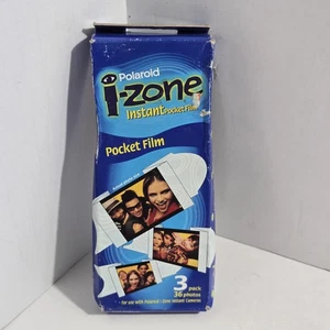 Polaroid i-Zone Sofortaufkleber Film 36 Fotos - Abgelaufen 04/2005 Brandneu Versiegelt - Bild 1 von 7
