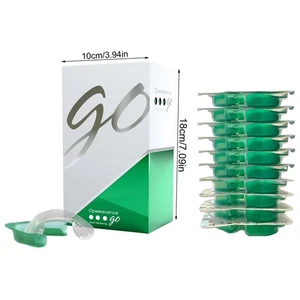 Bandejas blanqueadoras de dientes Ultradent Opalescence GO 15 % sabor como nuevo 10 paquete 4638 más nuevas - Imagen 1 de 12