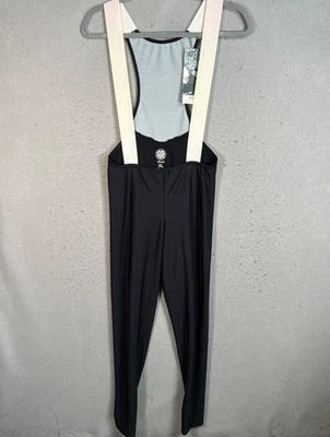 Ostroy Cycling Bib Pants With Mesh Back Panel & White Suspenders Size XL NEW! - Image 1 of 4