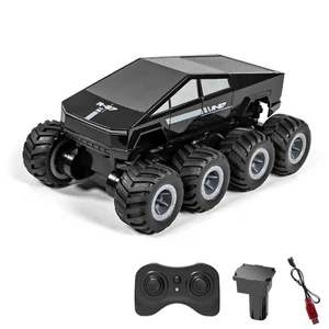 1/18 2.4G Stunt Pickup Truck Q218 8*8 RC Amphibious Waterproof Off Road Car RTR - Picture 1 of 6