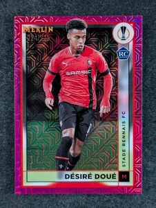 2022-23 Topps Merlin DESIRE DOUE 224/275 Rookie RC Pink Mojo Refractor SP #133 - Picture 1 of 3