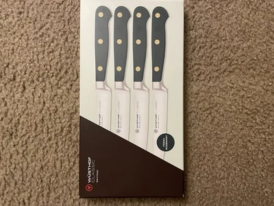 WÜSTHOF Classic Steak Knives, Set Of 4 (Fresh Rosemary) - Image 1 of 3