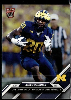 2024 Bowman U Now #18 Kalel Mullings Michigan Wolverines - Image 1 of 2