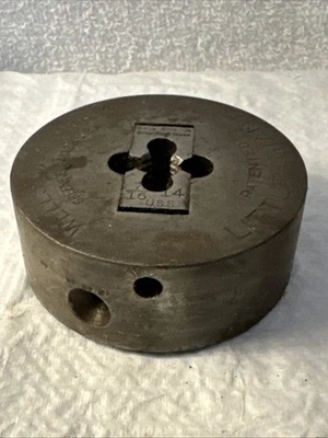 7/16" NC 14 Little Giant Pipe Threader Die Head 2 3/4" USA - Image 1 of 4