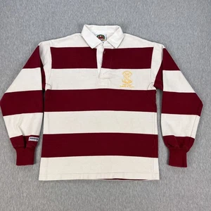 Camisa de Rugby Bárbara De Colección Para Hombres S Rayas Rojas UVA Sigma Kappa Algodón Pesado Y2K - Imagen 1 de 13