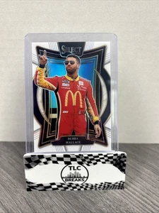 2025 Panini Select Racing Bubba Wallace Grandstand White /99 - Bild 1 von 2