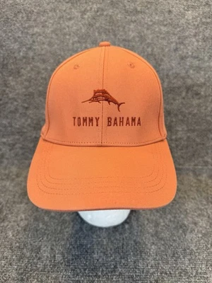 Tommy Bahama Relax Marlin Logo Adjustable Baseball Hat Burnt Orange - Image 1 of 4