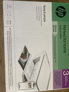 HP Deskjet 2810E/2820E All-in-One Wireless Printer White Untouched - Picture 1 of 3