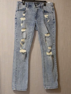 Empyre Jeans blau dunkel distressed Skeletor Stretch Herren 34 (36 x 32-3/4) #A3-8 - Bild 1 von 10