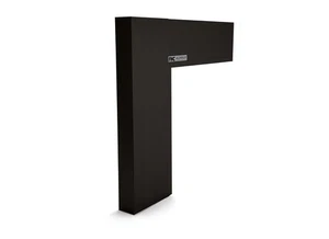 FHC TCSWS6AA Top Corner Sample Kit Wide Stile - Dark Black/Bronze Anodized - Picture 1 of 3