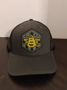 Don't Tread On Me Patch Cap schwarz Druckknopflasche - Bild 1 von 7