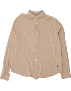 Camisa de franela CARRERA para hombre 2XL beige algodón TR16 - Imagen 1 de 3