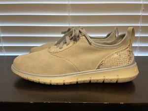 LNC Cole Haan Zerogrand Damenschuhe Wildleder grau/babyblau Freizeit Größe 9 " - Bild 1 von 12