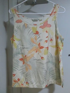 TOMMY BAHAMA WOMEN'S TOP, NICE, 100% SILK,GENTLY WORN, BOUGHT IN THE US, SIZE 10 - Bild 1 von 5