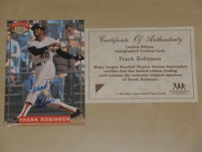 1994 Nabisco All Star Legends Autograph Auto Frank Robinson