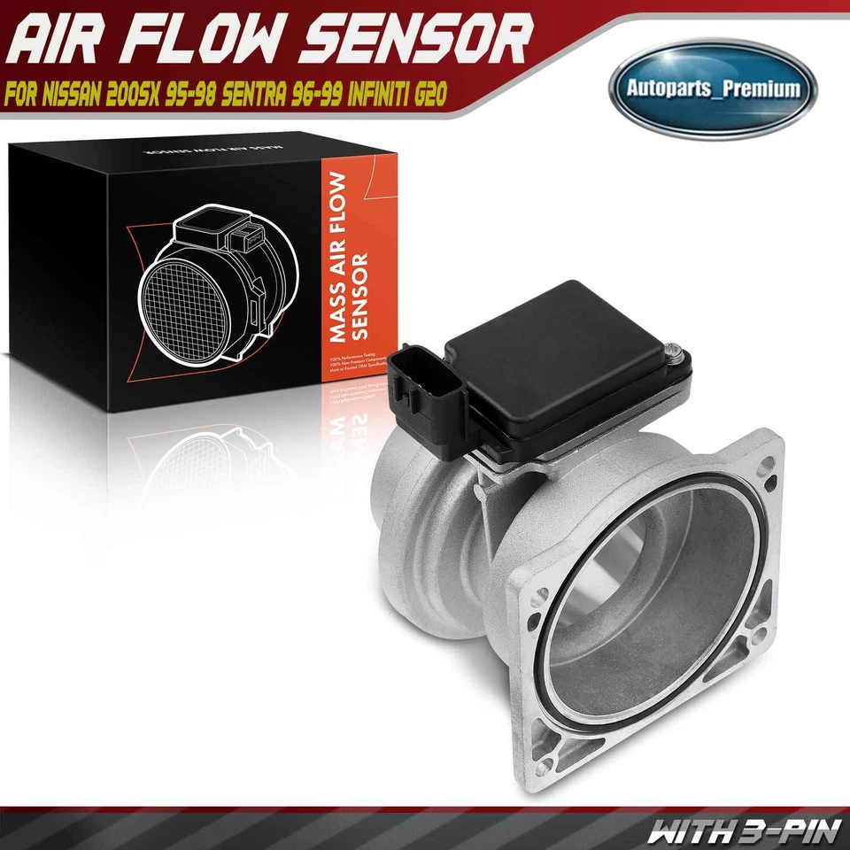 Sensor de flujo de masa de aire para Nissan 200SX 95-98 Sentra 96-99 Infiniti G20 91-96 1999 Foto 1 de 4