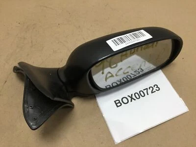 1994 1999 HYUNDAI ACCENT RIGHT PASSENGER SIDE VIEW MIRROR FOLDING BLACK OEM+ - Image 1 of 4