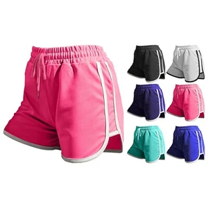2/4-Piece Women's Dolphin Shorts Comfy Elastic Waist Athletic Workout Yoga Panta - Picture 1 of 12