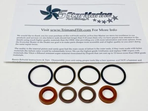 Volvo Penta SX-A DPS-A Highest Quality Trim Cylinder Ram Rebuild Kit FSM127 - Picture 1 of 5