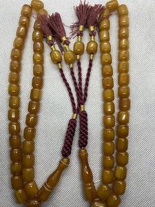Cuentas islámicas de ajuste ámbar misky Misbaha Tasbih - Imagen 1 de 6