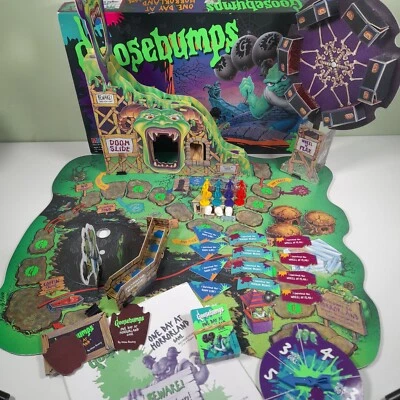 VINTAGE RETRO Goosebumps Board Game One Day At Horrorland 1998 MB*read* - Image 1 of 4