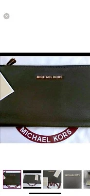 Bolso sin asas Michael Kors Bedford grande con cremallera de becerro, nuevo con etiquetas Foto 1 de 4
