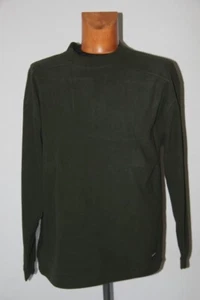 WYNNSTER - Pull sweat Col rond Microfleece - Vert - Taille M - Neuf - Foto 1 di 1