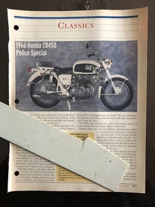 HONDA CB450 POLIZEI SONDERARTIKEL 1966 - Bild 1 von 1