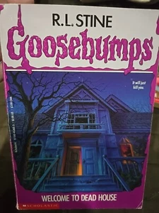Goosebumps Book #1 Welcome To Dead House First Print R.L. Stine 1992 - Imagen 1 de 9