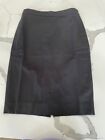 J. Crew 6P No. 3 Pencil skirt in bi-stretch cotton blend Item Black