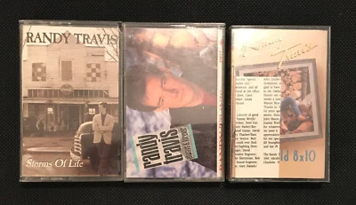 Randy Travis Lot Of 3 Cassette Tapes "Storms of Life" “Always & Forever” - Image 1 of 4