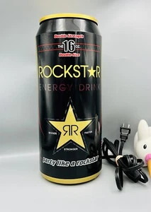 Rockstar Energy Rotating Lamp 60w Equivnt LED 5000K Light 2001 Rabbit Tanaka 12" - Picture 1 of 7