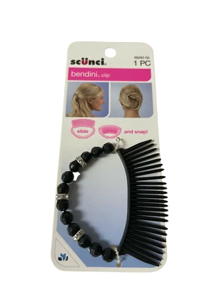 Scunci Bendini Hair Clip - Black - Image 1 of 2