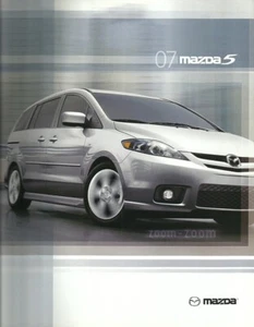 Mazda 5 Mazda5 2007 Verkaufsprospekt Katalog 07 US - Bild 1 von 1