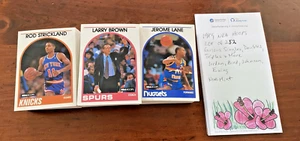 1989-1990 NBA HOOPS 252 ASSORTED  SINGLES, DOUBLES & TRIPLES CARDS #8-#297 - Picture 1 of 13