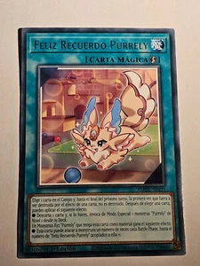Purrely Happy Memory●YUGIOH●AMDE●2023●RARE●SPANISH●1st ED●NM●Y05 - Picture 1 of 2
