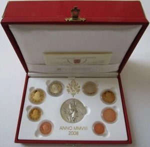 Vaticano KMS serie monete corso PP 2008 - Foto 1 di 1
