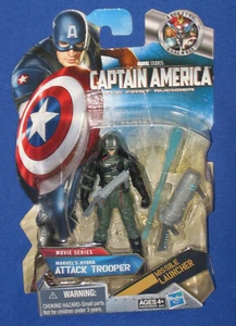 Marvel Captain America Hydra Attack Trooper 4" Action Figure 2011 MOC Avengers - Picture 1 of 6
