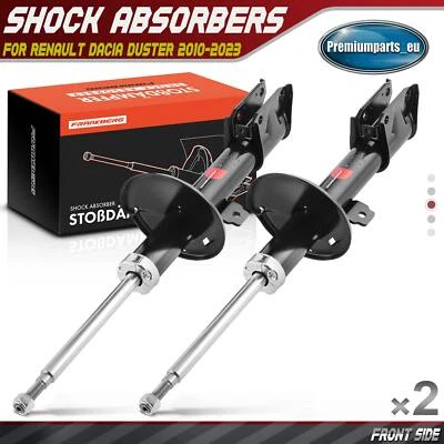 2x Shock Absorbers Front for Renault Dacia Duster 2010-2023 338737 8200813791 - Image 1 of 4