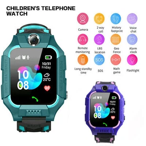 Waterproof Kids Smart Watch Anti-lost Safe GPS Tracker  For Android - Picture 1 of 8