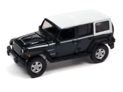 JEEP JK Wrangler Chief Edition - 2017 - rhino / white - Auto World 1:64 - Immagine 1 di 4